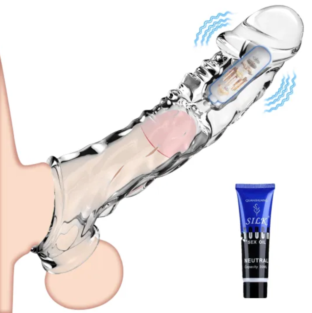 Titan Wolf Sleeve | Geavanceerde Vibratie & Verlengde Prestatie