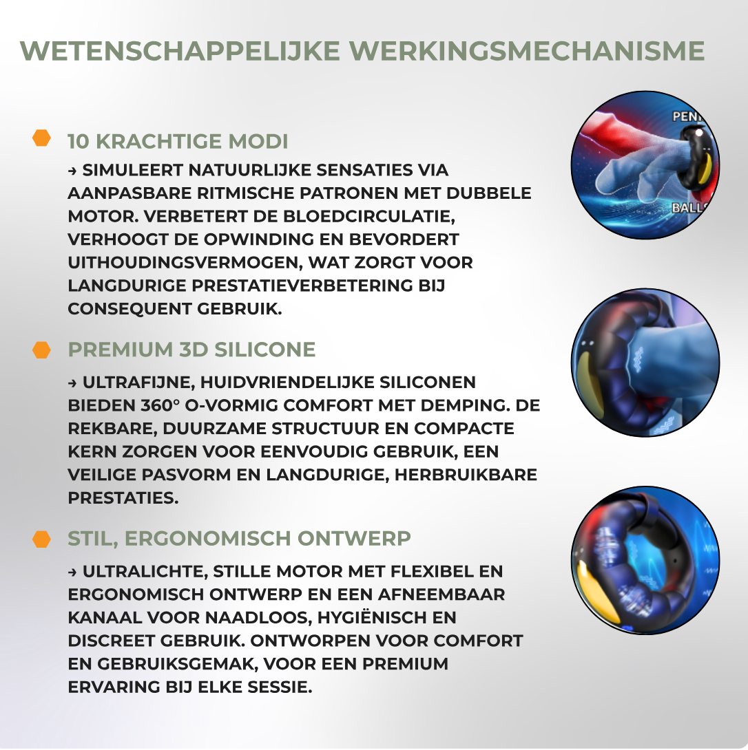 The Vibration Ring | Nooit Meer teleurstelling