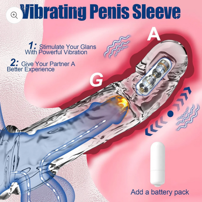 Titan Wolf Sleeve | Geavanceerde Vibratie & Verlengde Prestatie