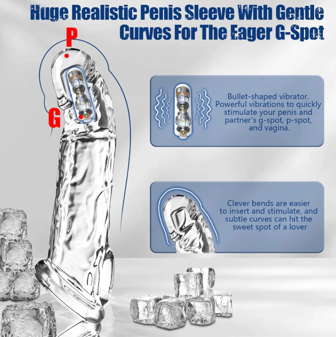 Titan Wolf Sleeve | Geavanceerde Vibratie & Verlengde Prestatie