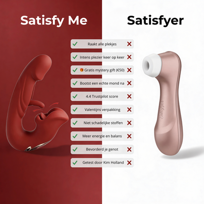 Satisfy Me | Explosie van Genot