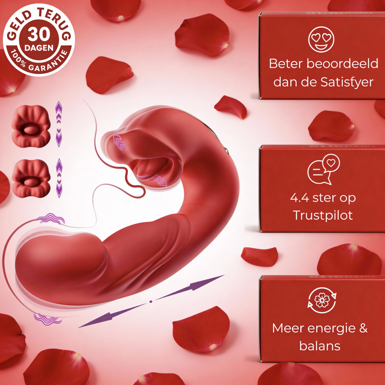 Satisfy Me | Explosie van Genot