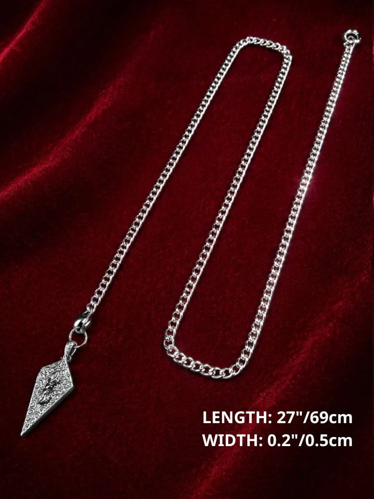 Slip Chain Dolk maat zilver