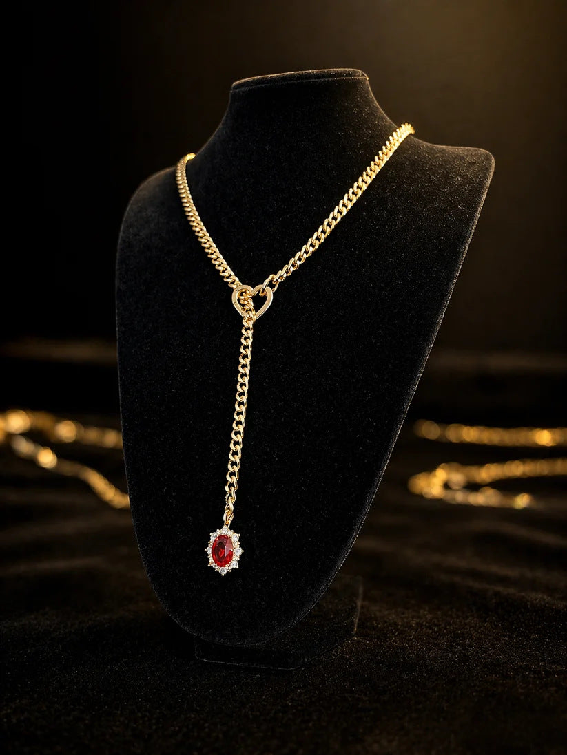 Ruby goud robijnrood