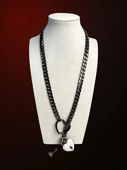 Slip Chain Slot zwart